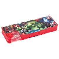 Multipurpose Metal Pencil Box with Multi Level Storage