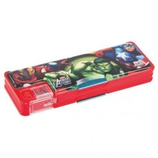 Multipurpose Metal Pencil Box with Multi Level Storage